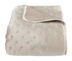 Couvre-lit ENGSTARR 220x240 Taupe