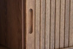 Royal Oak Meuble TV LYNGVIG 2 Portes Tambours Chêne Foncé -Magasin De Meubles 212432