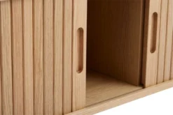 Royal Oak Meuble TV LYNGVIG 2 Portes Tambours Chêne Naturel -Magasin De Meubles 212435