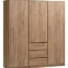 Armoire LIMFJORDEN 180x200 Combi Coloris Chêne Naturel