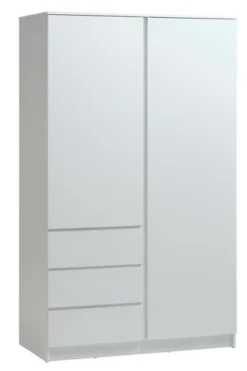 Armoire LIMFJORDEN 120x200 Combi Blanc