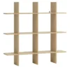 Étagère Murale KVISSEL 3 Tablettes Bambou
