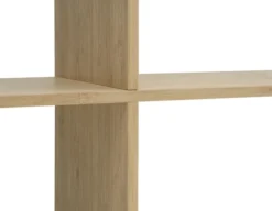 Étagère Murale KVISSEL 3 Tablettes Bambou -Magasin De Meubles 213456