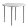 Table HANSTED Ø100 Gris Chaud