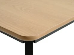 Table JEGIND 80x130 Chêne/noir -Magasin De Meubles 213595