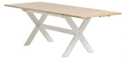 Table VISLINGE 90x150 Naturel/blanc -Magasin De Meubles 213634 1