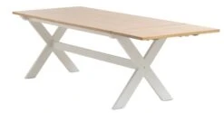 Table VISLINGE 90x190 Naturel/blanc -Magasin De Meubles 213635 1