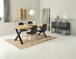 Miroir STUDSTRUP 80x180 Noir -Magasin De Meubles 213760 1