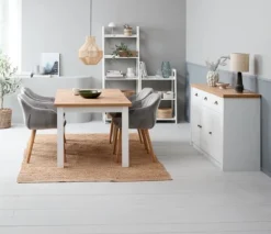 Bibliothèque HERNING 5 Tablettes Blanc -Magasin De Meubles 214428