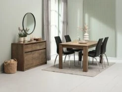 Miroir MARSTAL Ø70 Noir -Magasin De Meubles 214484