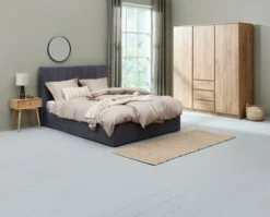 Royal Oak Table De Nuit HOKKSUND 1 Tiroir Chêne Naturel -Magasin De Meubles 214577 1