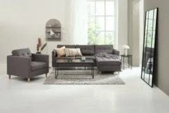 Étagère Murale ALKEN 3 Tablettes Gris Chaud -Magasin De Meubles 214840