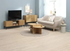 Meuble TV HEMDRUP 2 Portes Chêne -Magasin De Meubles 219539 1