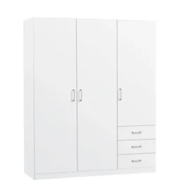 Armoire HAGENDRUP 144x176 Combi Blanc