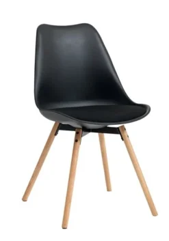 Royal Oak Chaise KASTRUP Noir/chêne