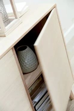 Royal Oak Buffet KALBY 2 Portes Chêne Clair -Magasin De Meubles 76978