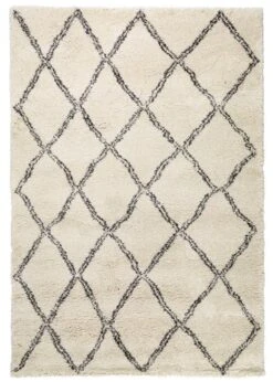 Tapis AKSFRYTLE 135x190 Blanc Cassé