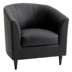 Fauteuil SINDAL Noir/noir