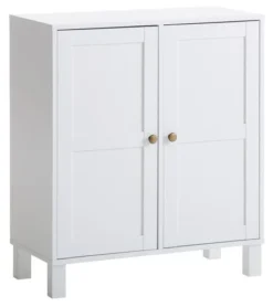Armoire SKALS 2 Portes Blanc