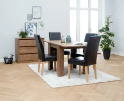 Commode 3 Tiroirs VEDDE Chêne -Magasin De Meubles 94605