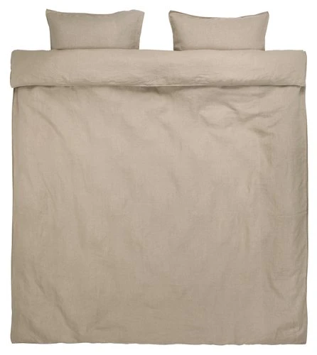 Parure De Lit Lin LINEA 240x220 Naturel 1 Parure De Lit Lin LINEA 240x220 Naturel