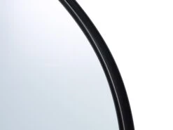 Miroir MARSTAL Ø70 Noir -Magasin De Meubles 98707